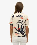 The Feud S01 Jamie-Lee O’Donnell Leaf Print Shirt