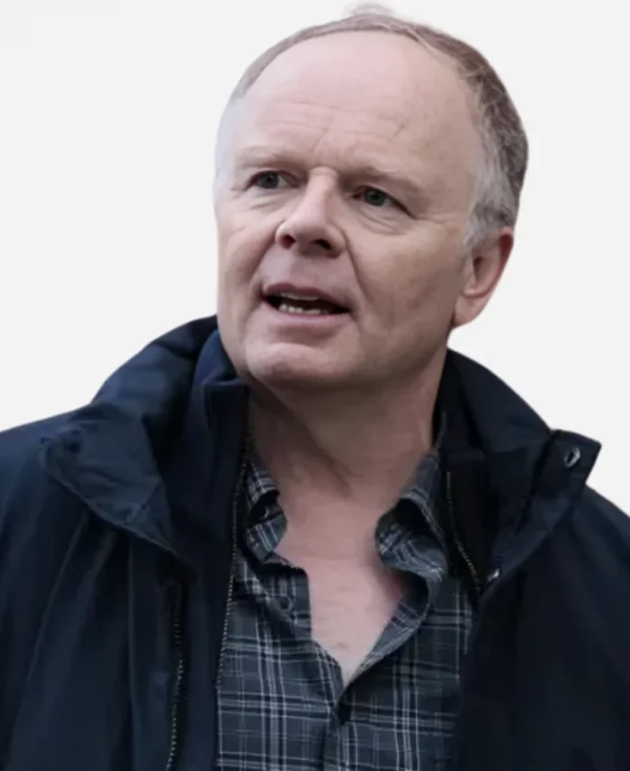 The Game 2025 Jason Watkins Blue Cotton Jacket