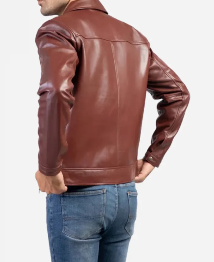 The Game 2025 Robson Green Brown Suede Jacket