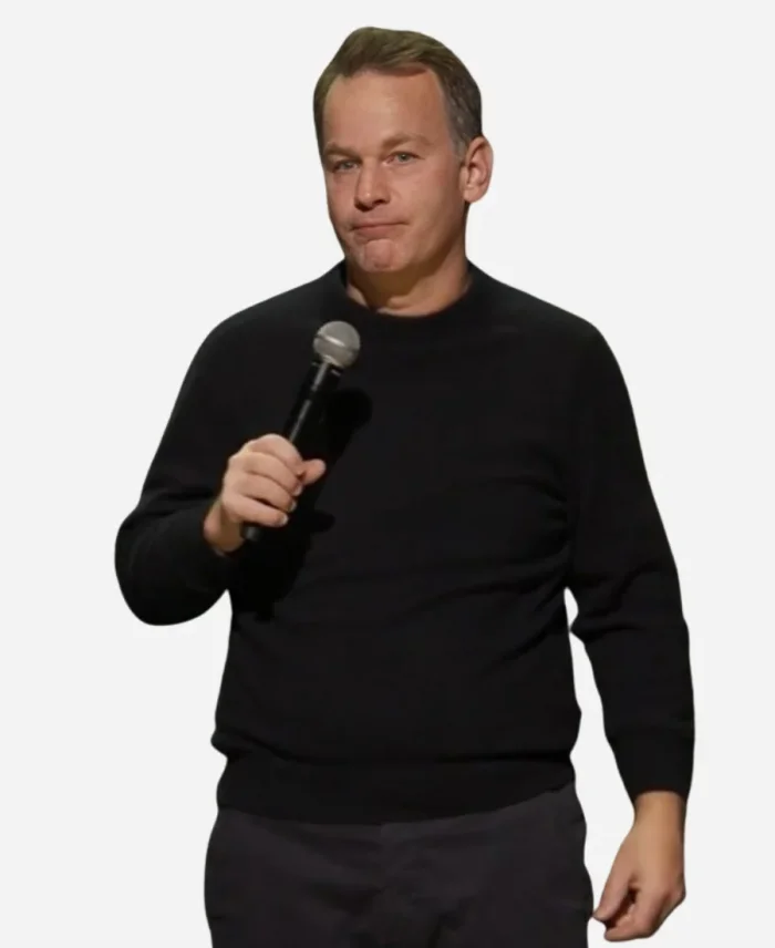The Good Life Black 2025 Mike Birbiglia Black Sweater