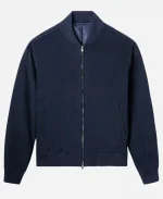 The Life of Chuck 2025 Chiwetel Ejiofor Blue Bomber Jacket For Sale