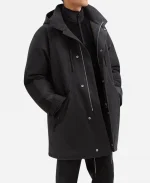 The Man with the Bag Alan Ritchson Black Jacket