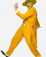 The Mask Movie 90s Yellow Gangster Zoot Suit Jim Carrey Costume Suit