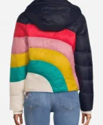 The Motherhood S1 Puffer Rainbow Jacket