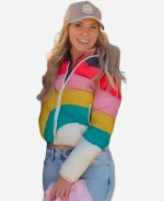 The Motherhood S1 Rainbow Puffer Jacket