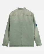 The Survivors S01 Shannon Berry Denim Patch work Shacket