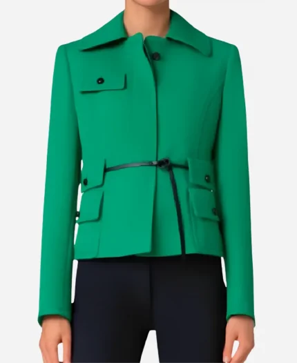 The Today Show 2025 Anne Thompson Green Jacket