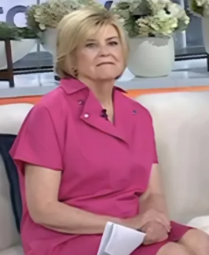 The Today Show 2025 Anne Thompson Pink Dress