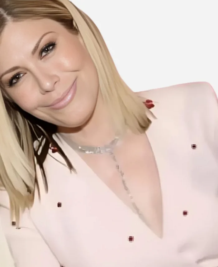 The Today Show 2025 Jill Martin Pink Embellished Jacket