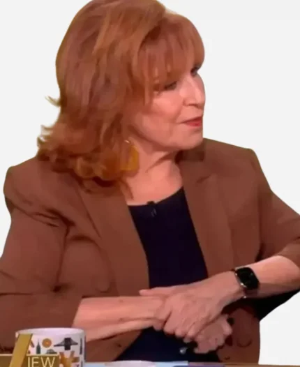 The View Joy Behar Brown Blazer