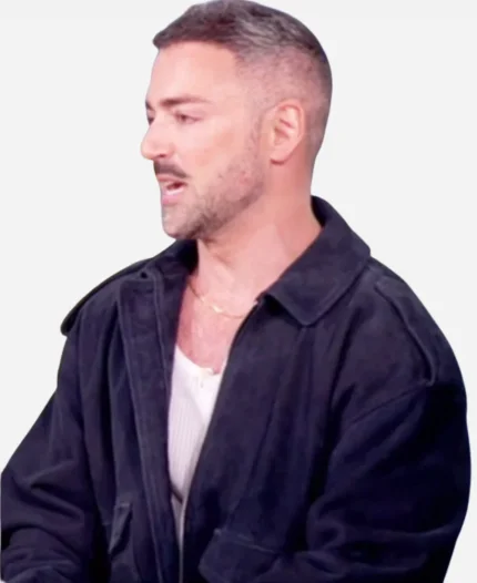 The View Matteo Lane Navy Blue Jacket