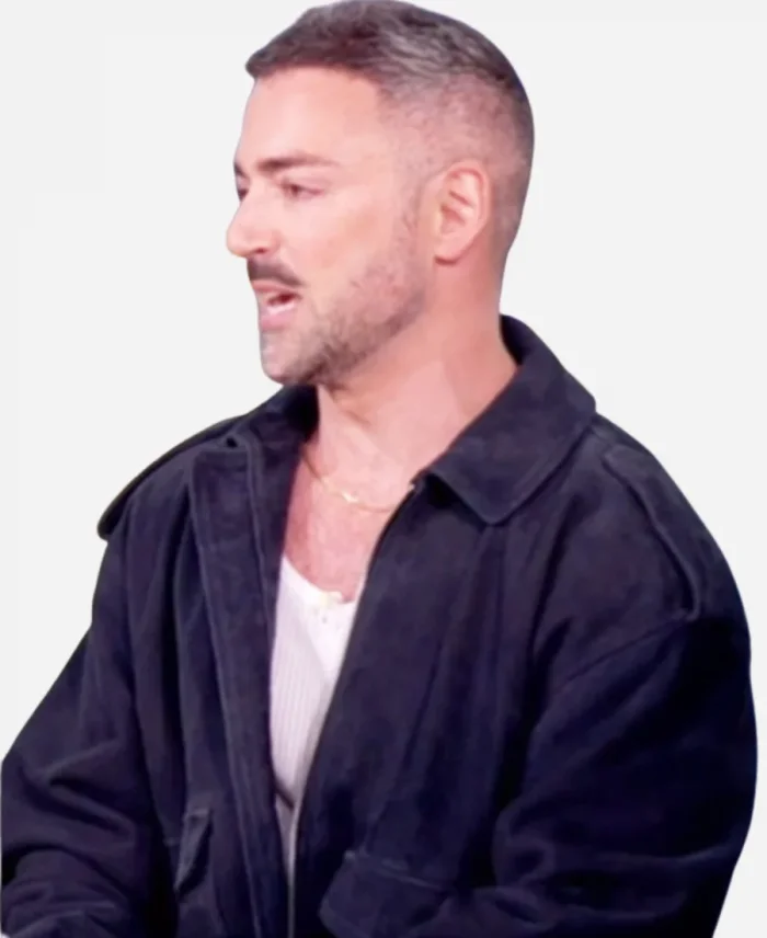 The View Matteo Lane Navy Blue Jacket