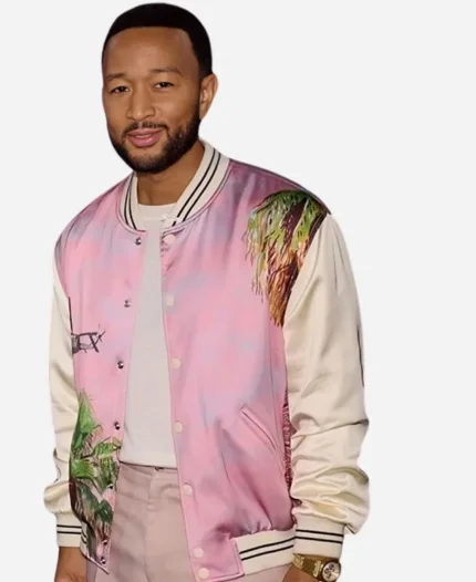 The Voice S25 John Legend Pink Jacket