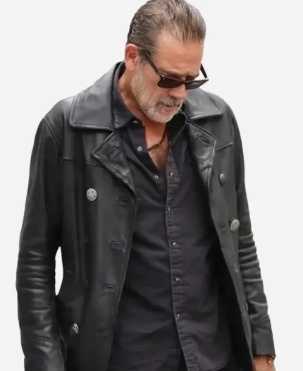 The Walking Dead Jeffrey Dean Morgan Dead City Leather Jacket