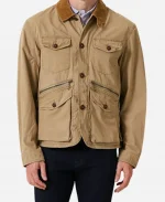 The Walking Dead Keir Gilchrist Brown Cotton Jacket