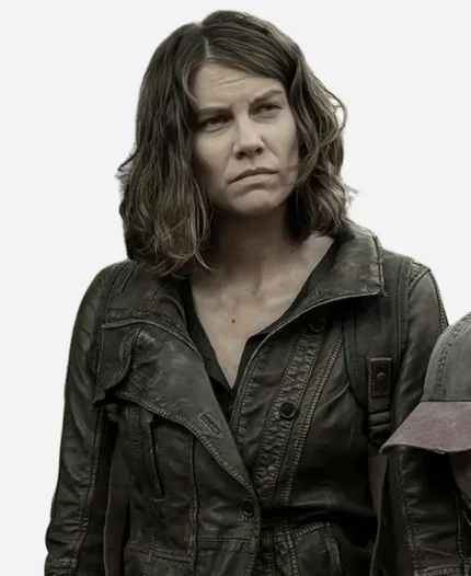 The Walking Dead Maggie Rhee Dead City S01 Leather Jacket