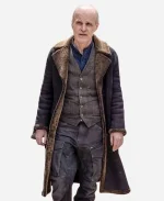 The Walking Dead The Croat Dead City Shearling Leather Coat