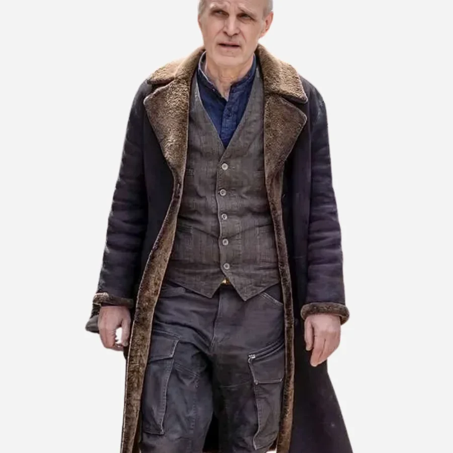 The Walking Dead: Dead City 2025 Zeljko Ivanek Shearling Coat