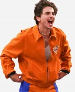 Timothee Chalamet Knicks Game Six Jacket