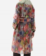 Too Much 2025 Megan Stalter Floral Trench Coat