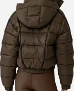 Tv Series The Secret Lives of Mormon Wives Demi Engemann Brown Puffer Jacket