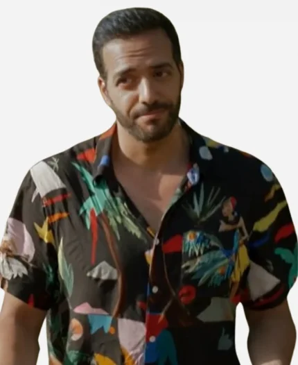 Un mariage sans fin Tarek Boudali Black Shirt