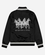 Vintage Mumford & Sons Black Horses Bomber Jacket