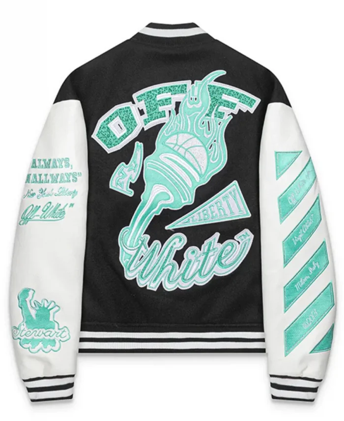 WNBA New York Liberty Letterman Varsity Jacket For Sale