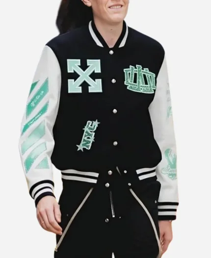 WNBA New York Liberty Letterman Varsity Jacket For Unisex