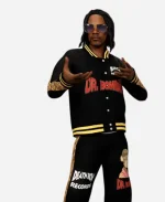 WWE WrestleMania Snoop Dogg Black Tracksuit For Sale
