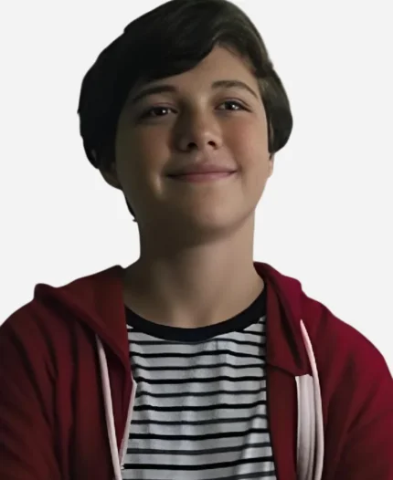 Wells Rappaport Movie F Plus 2025 Ted Freeman Zip Through Red Hoodie For Sale