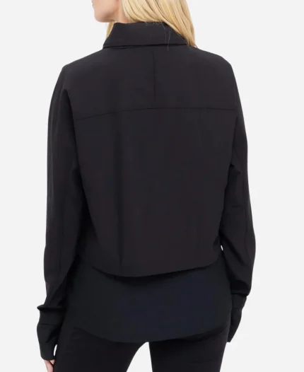 Wendy Patterson TV-Series Small Town, Big Story S01 2025 Christina Hendricks Black Jacket