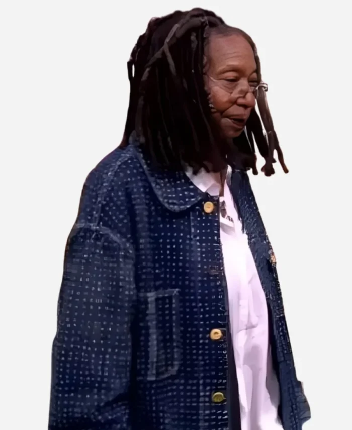 Whoopi Goldberg The View 2025 Blue Denim Jacket