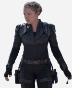 Yelena Belova Thunderbolts 2025 Black Costume Jacket