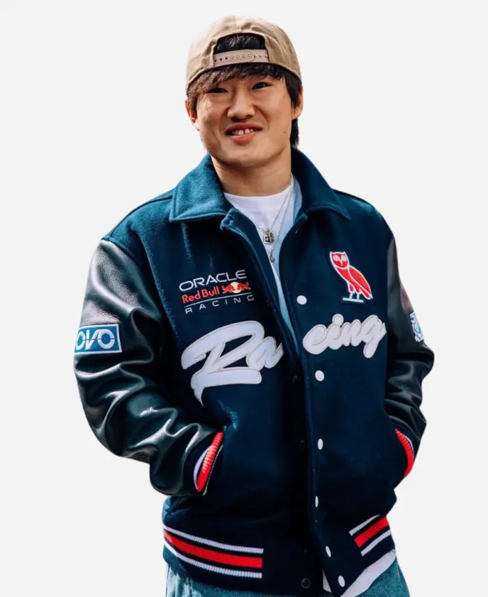 Yuki Tsunoda OVO Red Bull Racing Varsity Jacket