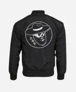Zac Brown Musical Band 2025 Black Satin Bomber Jacket For Men and Women