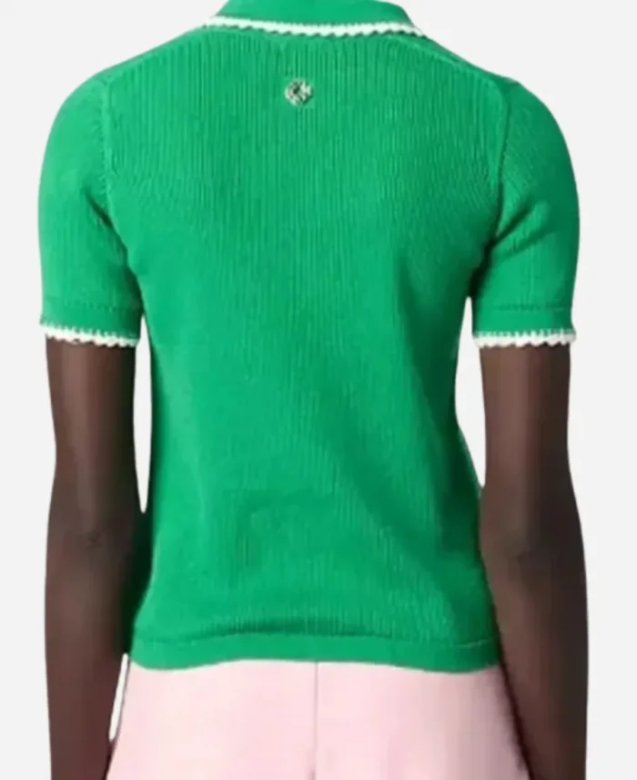 Zuri Hall Access Hollywood Green Polo Shirt