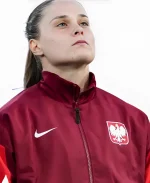 2025 Women’s UEFA EURO Ewa Pajor Maroon Jacket