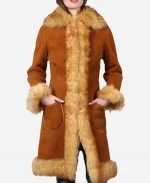 70s True Vintage Brown Penny Lane Shearling Coat