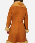 70s True Vintage Brown Penny Lane Shearling Coat For Unisex