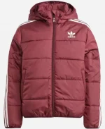 Adidas Adicolor Burgundy Jacket