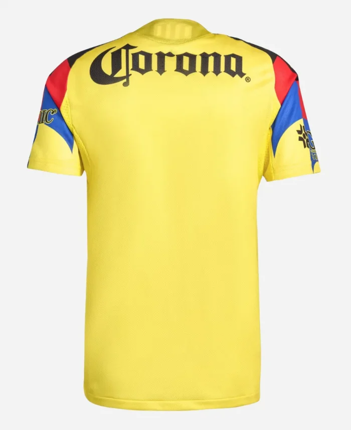 Adidas Club América 2526 Home Authentic Yellow Jersey