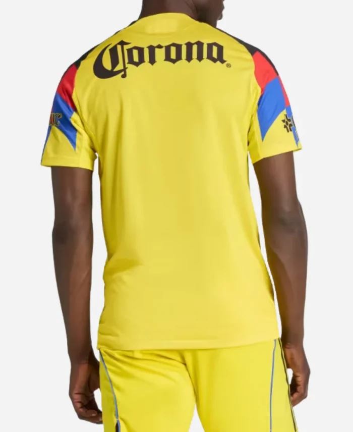 Adidas Club America Home 2526 Yellow Jersey
