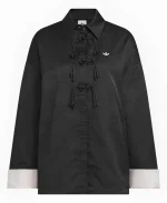 Adidas New Chinese Black Shirt Jacket