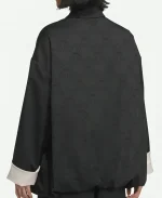 Adidas New Chinese Black Shirt Jacket For Women