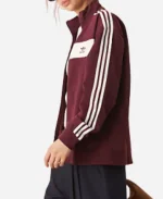 Adidas Retro Burgundy Track Jacket
