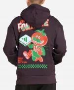 Adidas x Fortnite Zip Purple Pullover Hoodie For Sale
