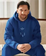 Adidas x Lionel Messi Blue Hoodie