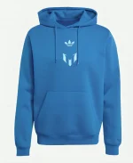 Adidas x Lionel Messi Blue Hoodie For Sale