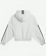 Adidas x Willy Chavarria Heavyweight White Pullover Hoodie